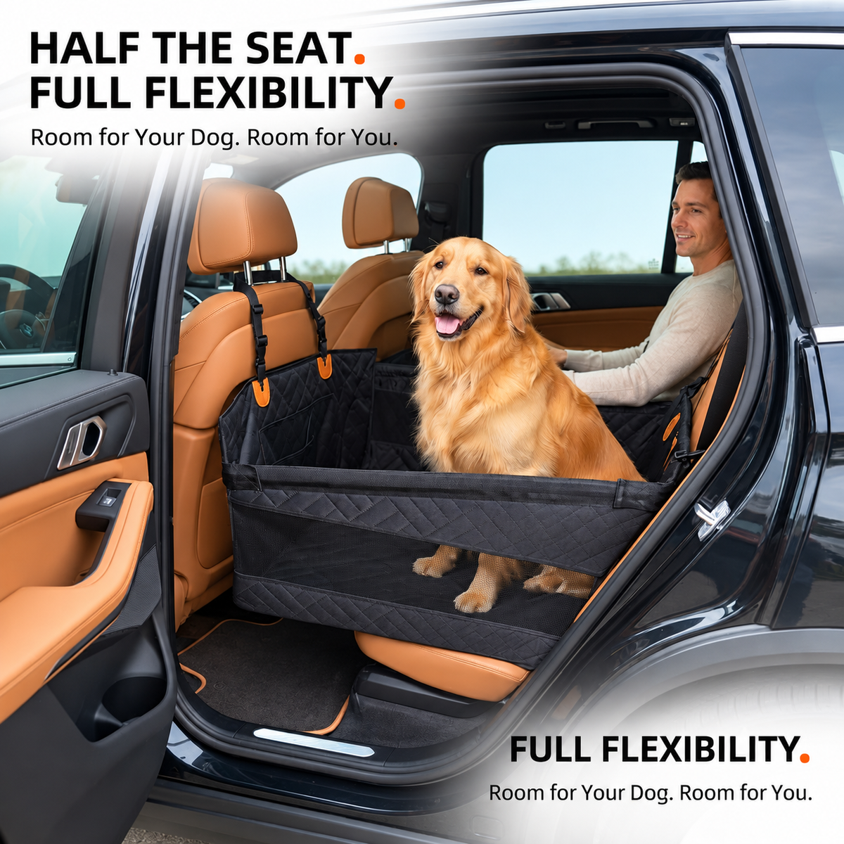 Petkera™ Single Back Seat Extender
